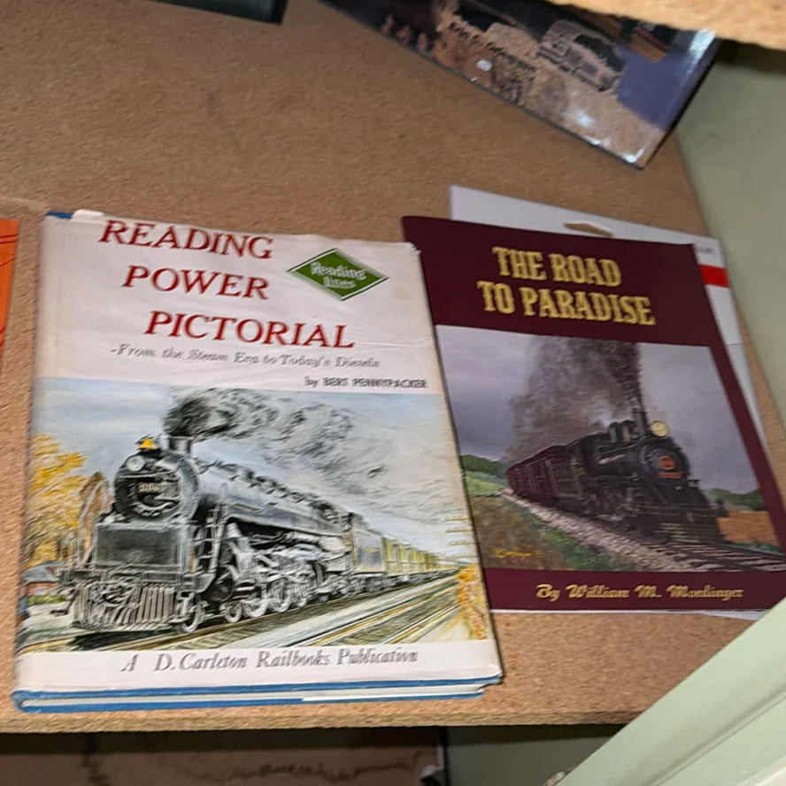Railroad and Model Train Books - image 7 of 8