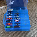 Die-Cast Toy Cars with Storage Case - thumbnail 1 of 13