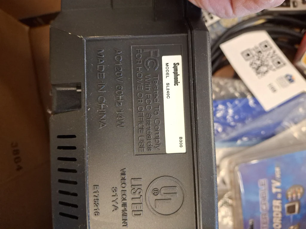 VHS Tapes, VCR, Remote Controls, and Audio Video Cables - image 6 of 8