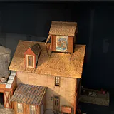 Miniature Industrial Building Model and Small Shed - thumbnail 3 of 7