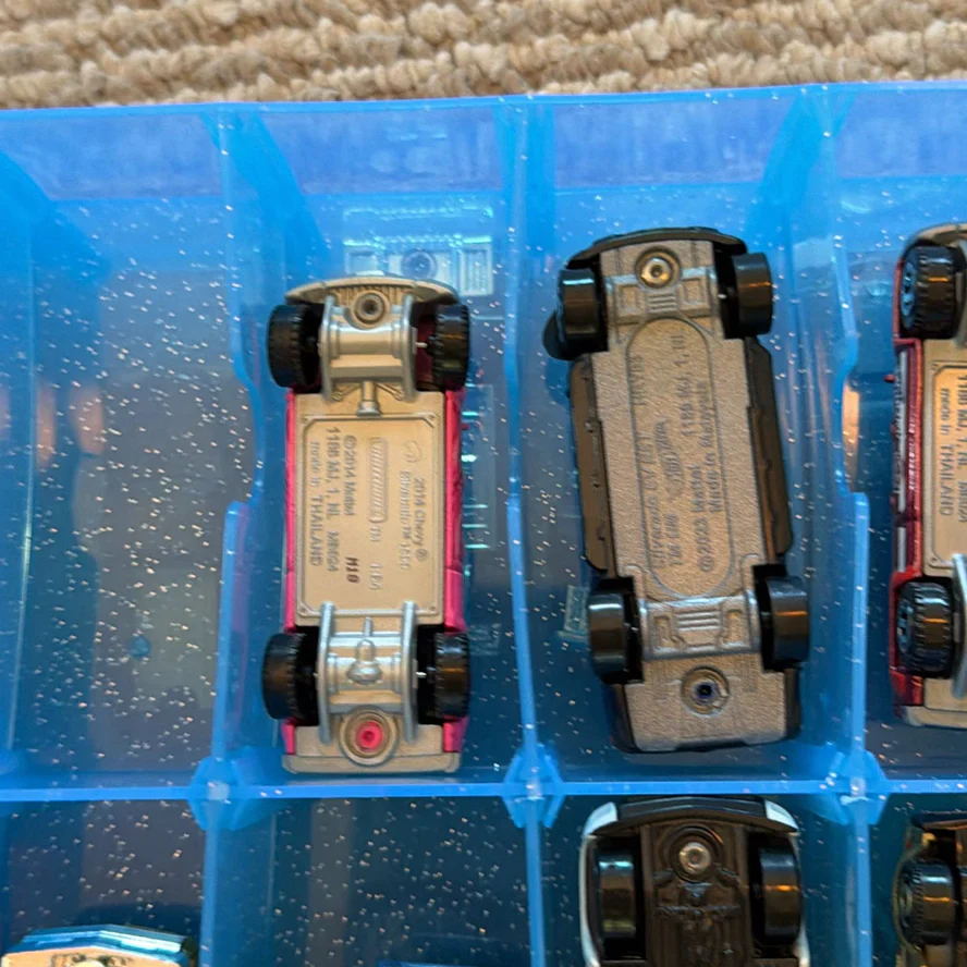 Collection of Die-Cast Chevy Toy Trucks and Cars in Storage Case - image 24 of 24
