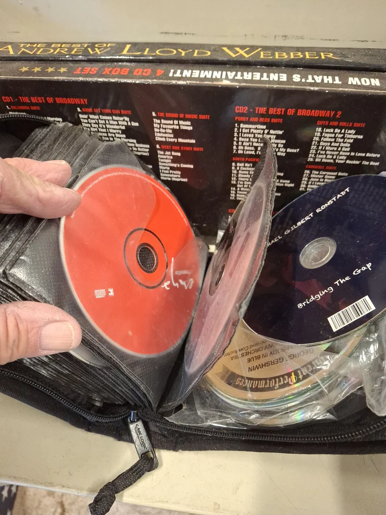 Collection of Music CDs and Disc Storage Cases - image 13 of 22