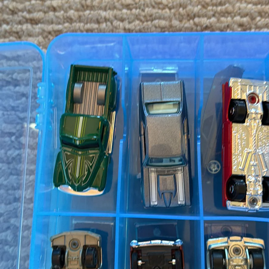 Die-Cast Toy Cars in Plastic Storage Case - image 14 of 24