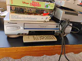 Panasonic VHS VCR with VHS Tapes and Accessories - thumbnail 3 of 5