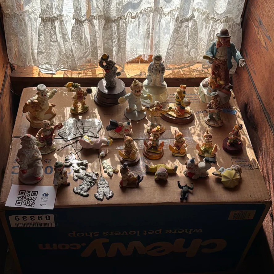 Clown and Figurine Ornaments, Music Boxes - image 1 of 17