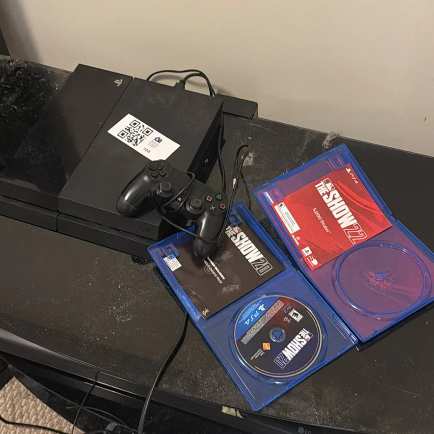 PlayStation 4 Console, Controller, Game, and LG Soundbar - image 1 of 12