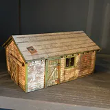Miniature Industrial Building Model and Small Shed - thumbnail 7 of 7