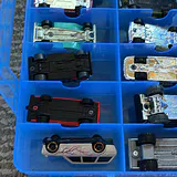 Die-Cast Toy Cars in Blue Storage Case - thumbnail 10 of 45