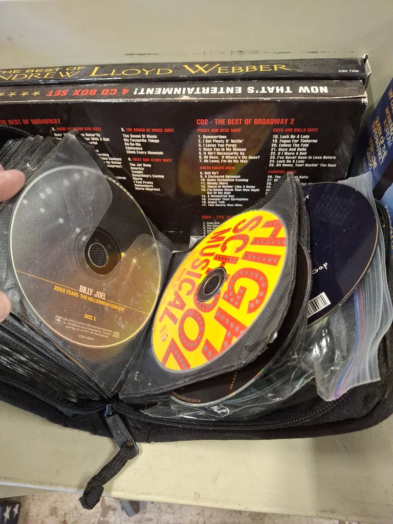 Collection of Music CDs and Disc Storage Cases - image 12 of 22