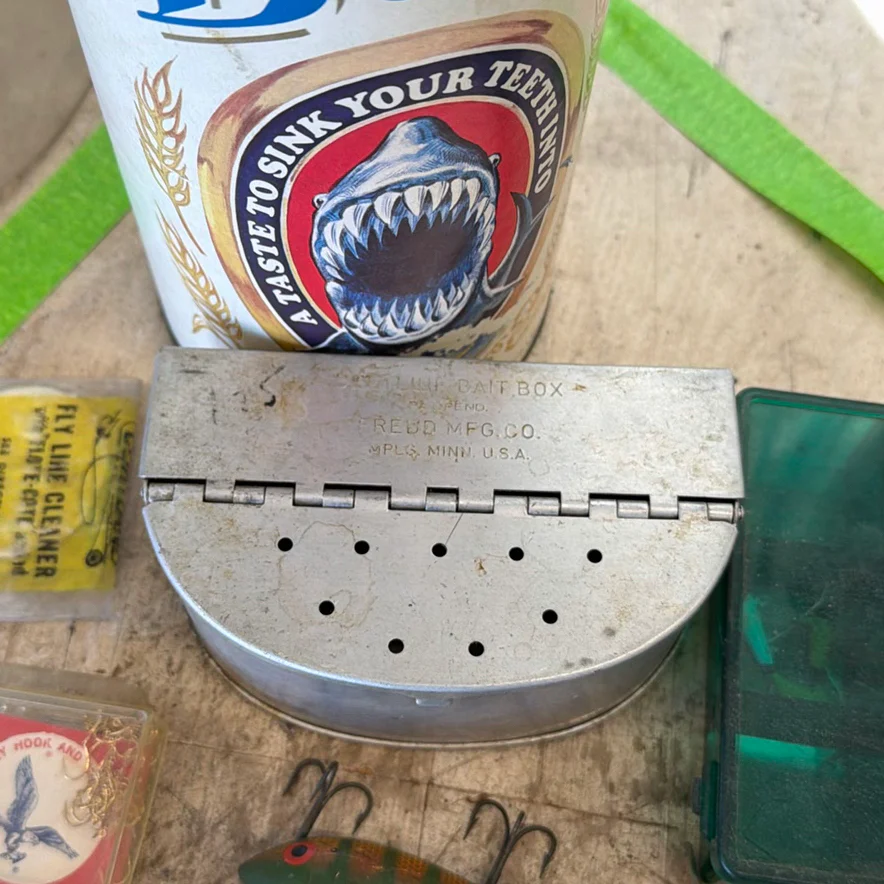 Vintage Fishing Tackle and Accessories Lot - image 5 of 8