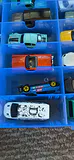 Collection of Die-Cast Toy Cars and Trucks in Storage Case - thumbnail 7 of 33