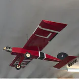 Red Remote Control Model Airplane - thumbnail 1 of 9