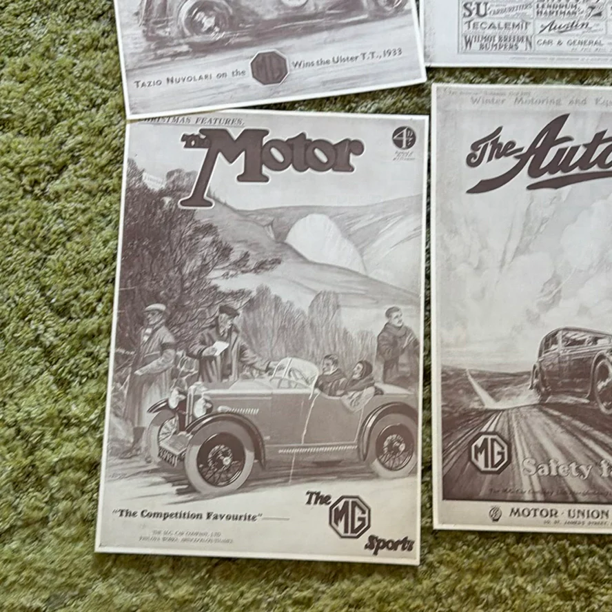 Vintage Automobile Prints and Autocar Magazines - image 13 of 16