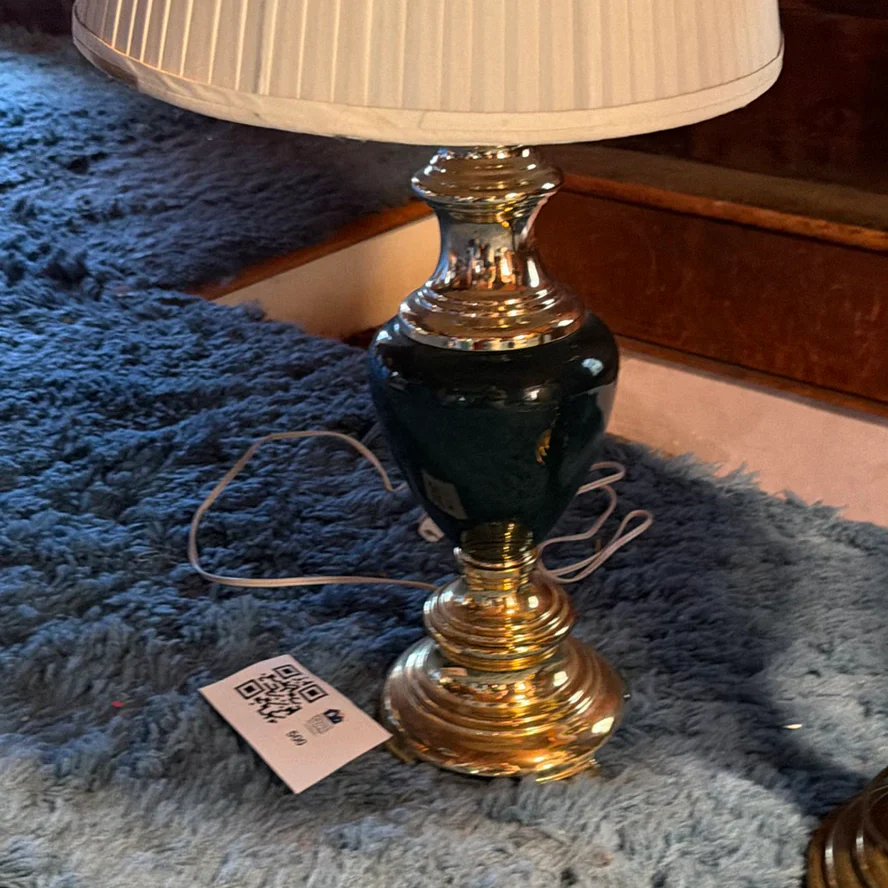 Three Lamps With Shades - image 2 of 11