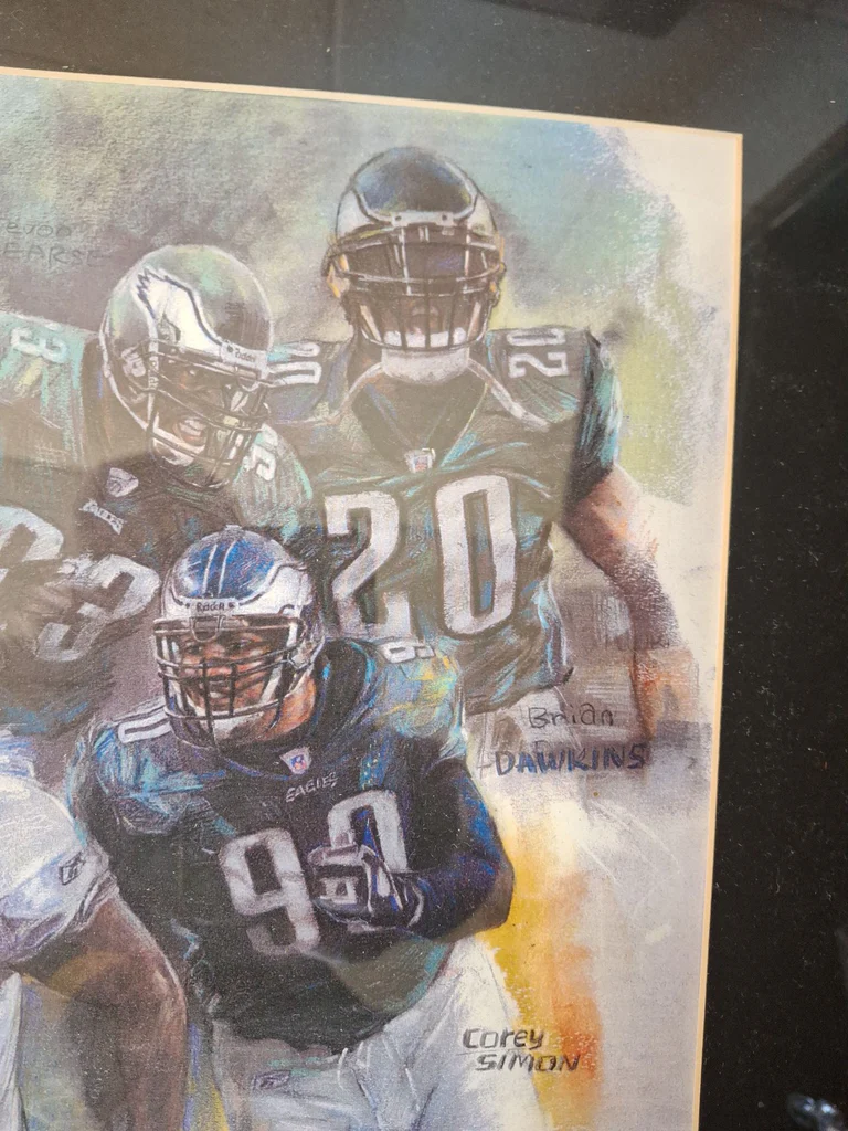Philadelphia Eagles and Penn State Sports Memorabilia - image 7 of 12