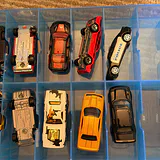 Die-Cast Toy Cars in Plastic Storage Case - thumbnail 6 of 16