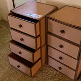Pair of Four-Drawer Storage Units - thumbnail 2 of 5