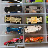 Toy Cars and Plastic Storage Case - thumbnail 4 of 24