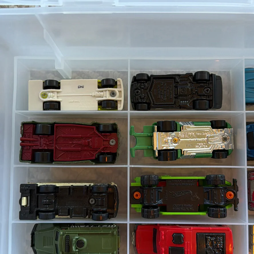 Plastic Storage Case with Die-Cast Toy Cars - image 22 of 28
