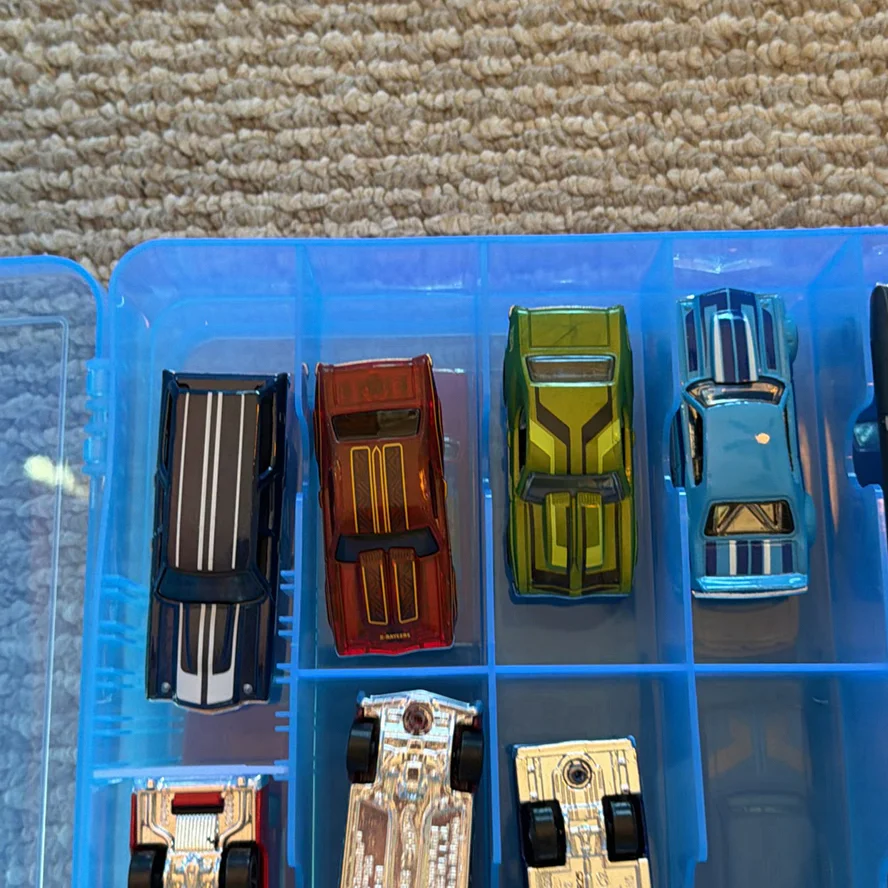 Die-Cast Toy Cars in Plastic Storage Case - image 19 of 24