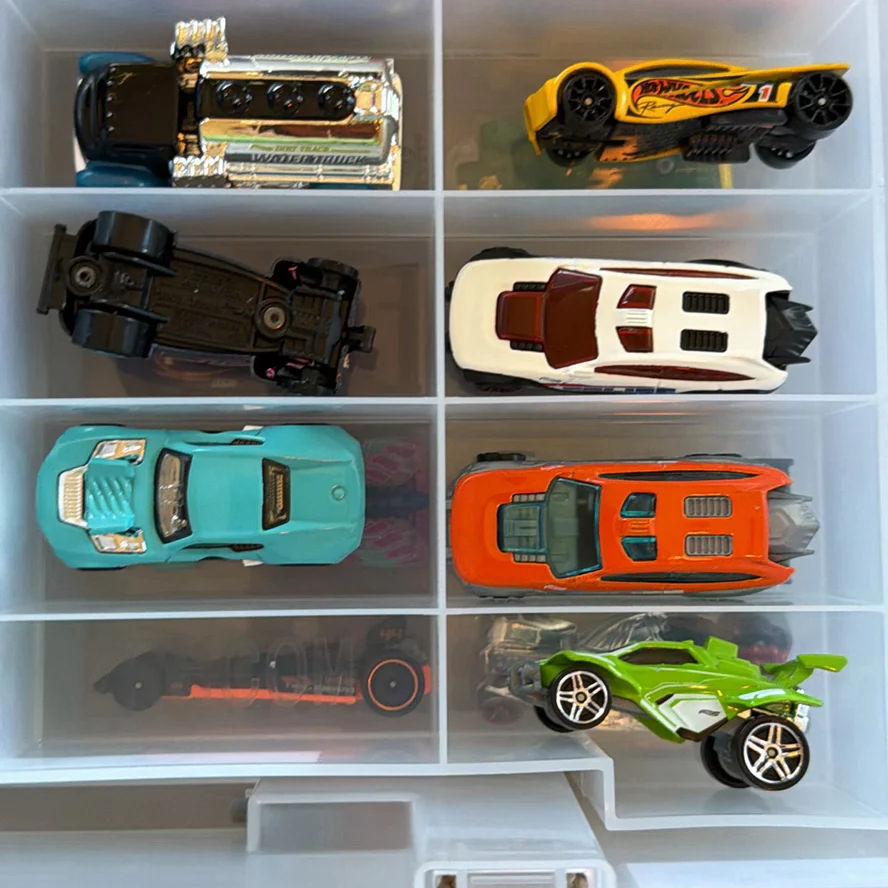 Toy Die-Cast Cars and Plastic Storage Case - image 18 of 29