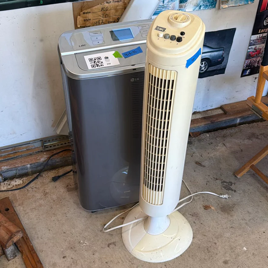 LG Portable Air Conditioner and Oscillating Tower Fan - image 1 of 7