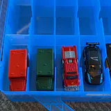 Toy Die-Cast Vehicles in Blue Storage Case - thumbnail 3 of 8