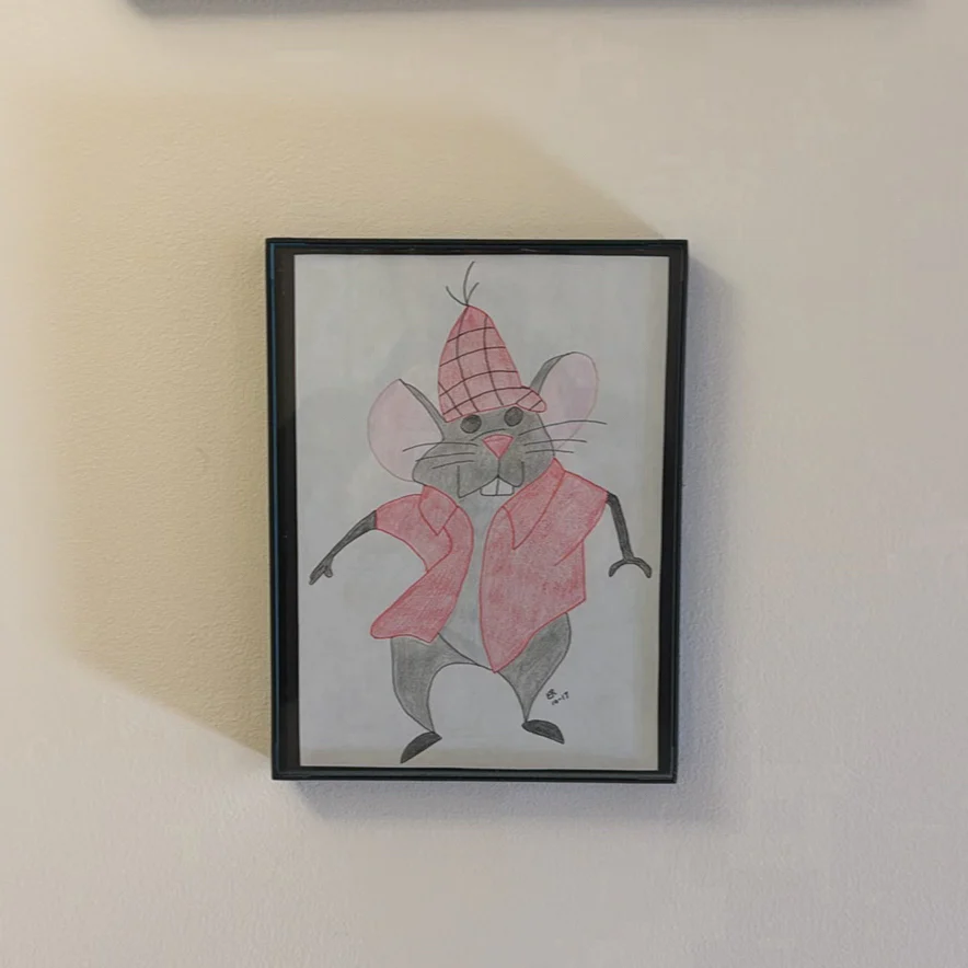 Framed Cartoon Character Drawings - image 7 of 8