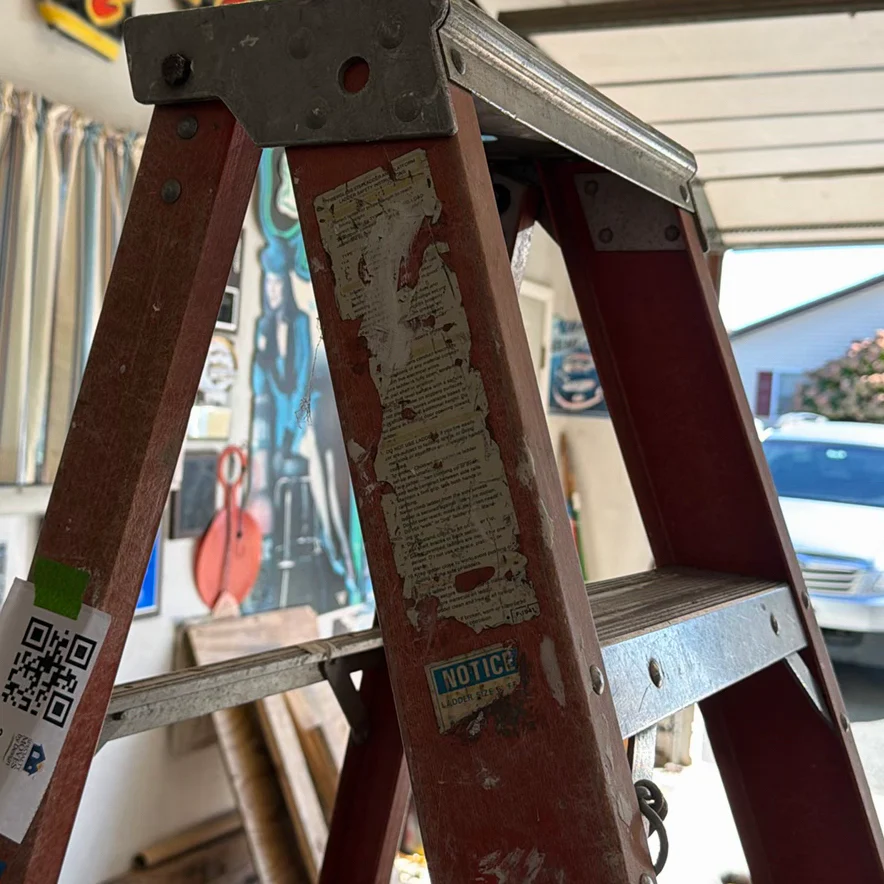 Fiberglass Step Ladder - image 2 of 4
