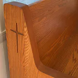 Wooden Church Pew Bench - thumbnail 2 of 5
