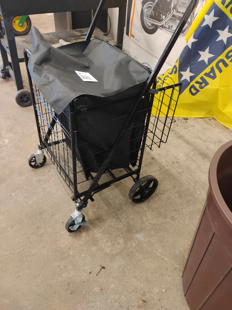 Rolling Utility Cart with Removable Fabric Liner - image 2 of 9