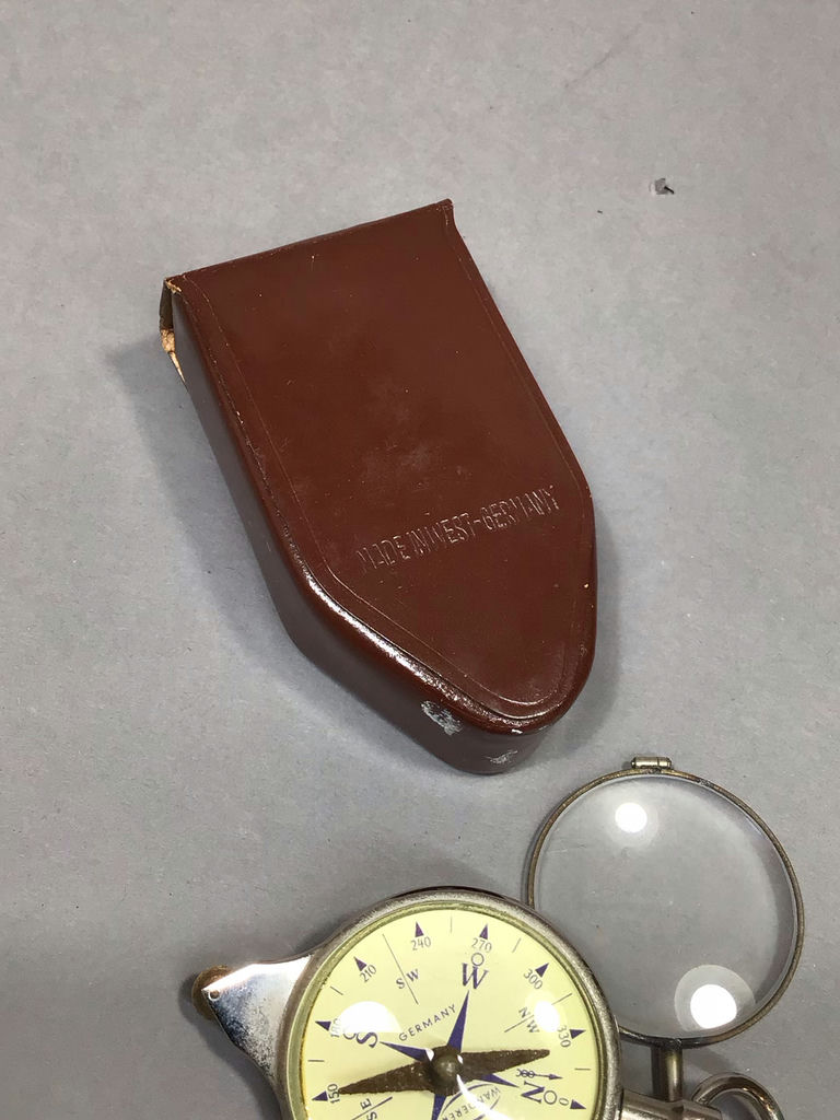 WWII Polaroid Goggles, Compass & Wallet - image 14 of 17