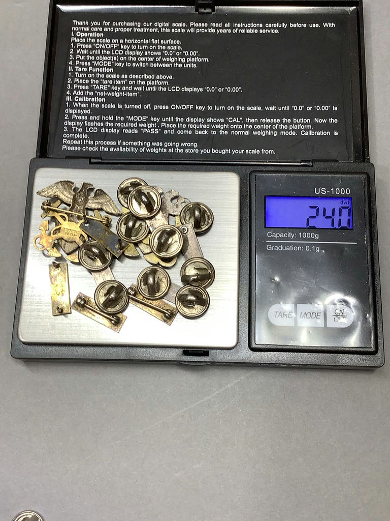 Sterling & More Military Bars & Pins (24+dwt) - image 13 of 17