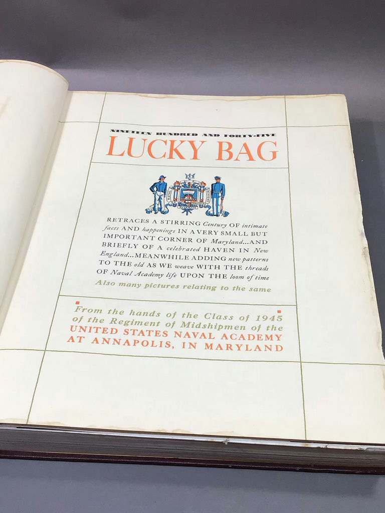 Lucky Bag 1945 - U.S. Naval Academy Yearbook - image 14 of 22