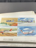 Watercolor Illustrations from Airplane Book - George Guzzi - thumbnail 10 of 23