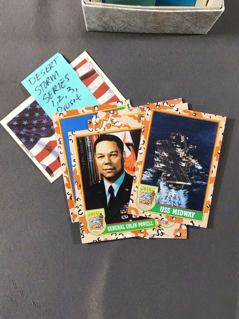 Topps / ProSet Desert Storm Trading Cards - image 3 of 8
