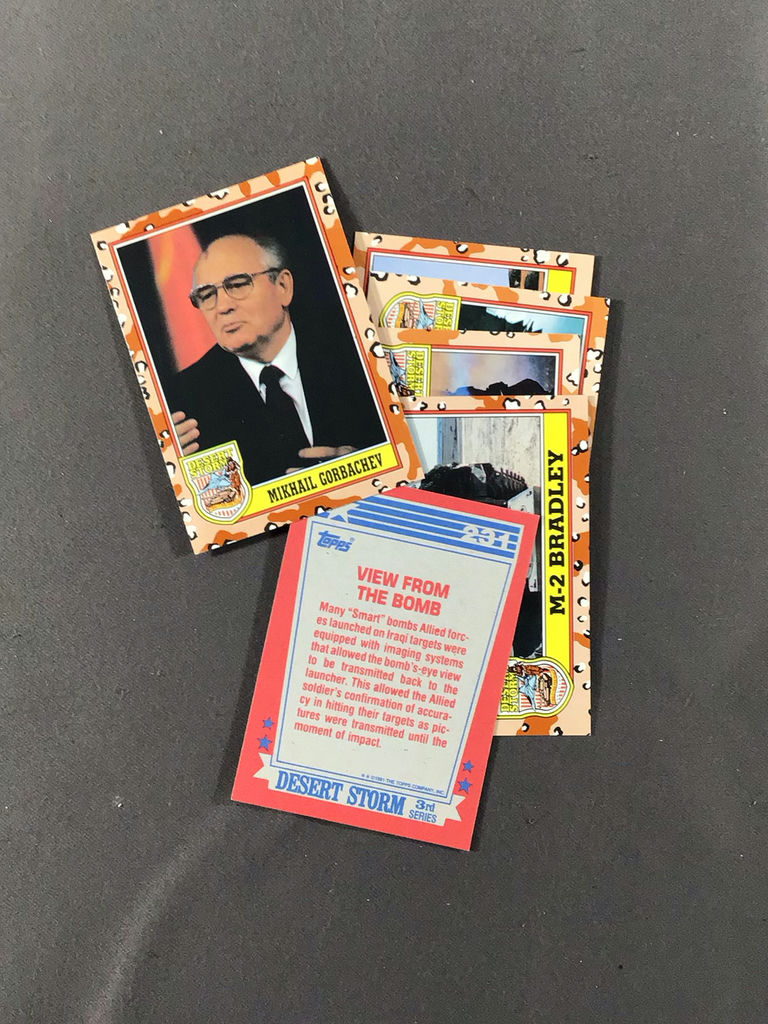 Topps / ProSet Desert Storm Trading Cards - image 6 of 8