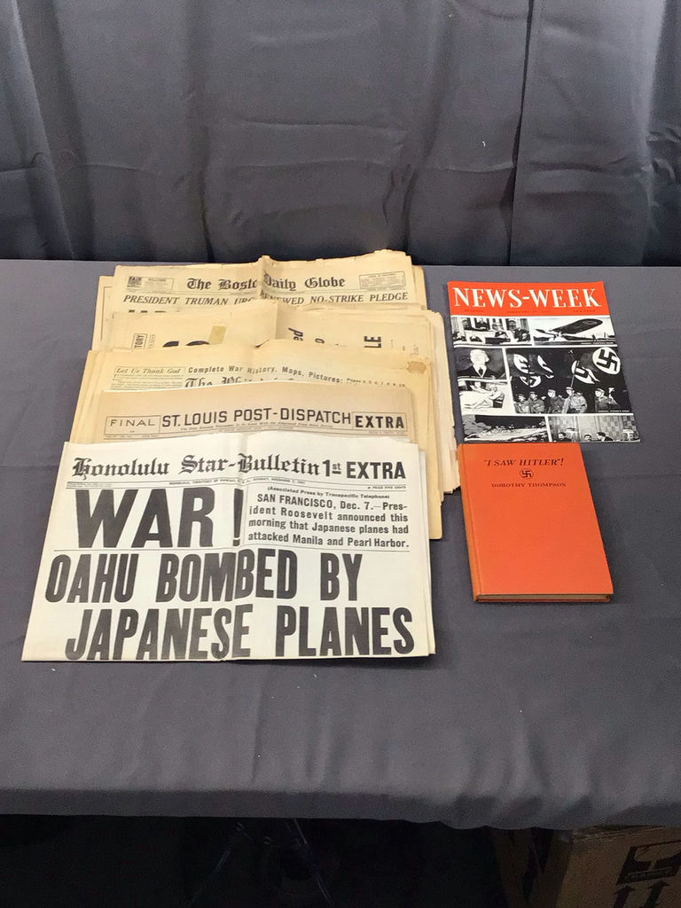 WWII Newspapers, Books, & Magazines - image 1 of 11