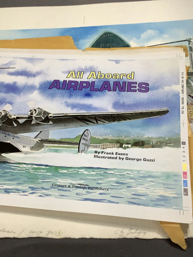Unframed Airplane Illustrations - George Guzzi - image 8 of 25