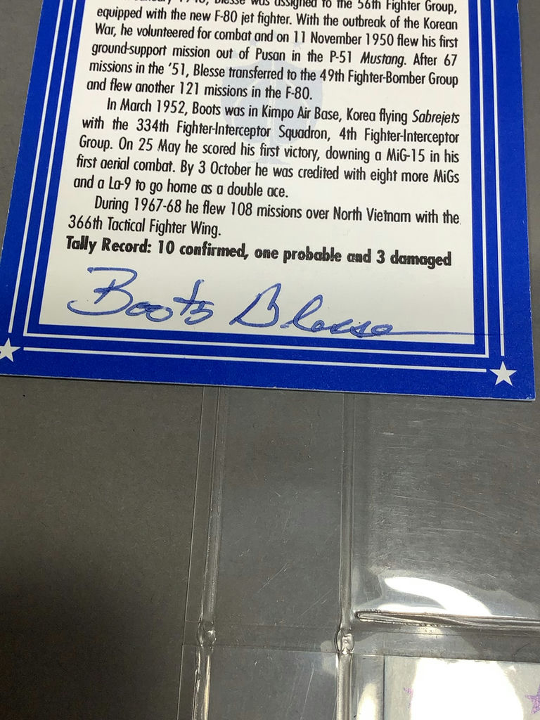WWII Aces - U.S. Air Force Memorabilia - image 4 of 34
