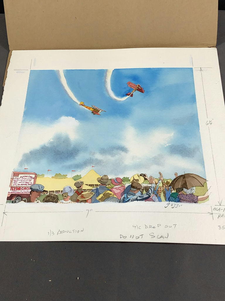 Unframed Airplane Illustrations - George Guzzi - image 18 of 25