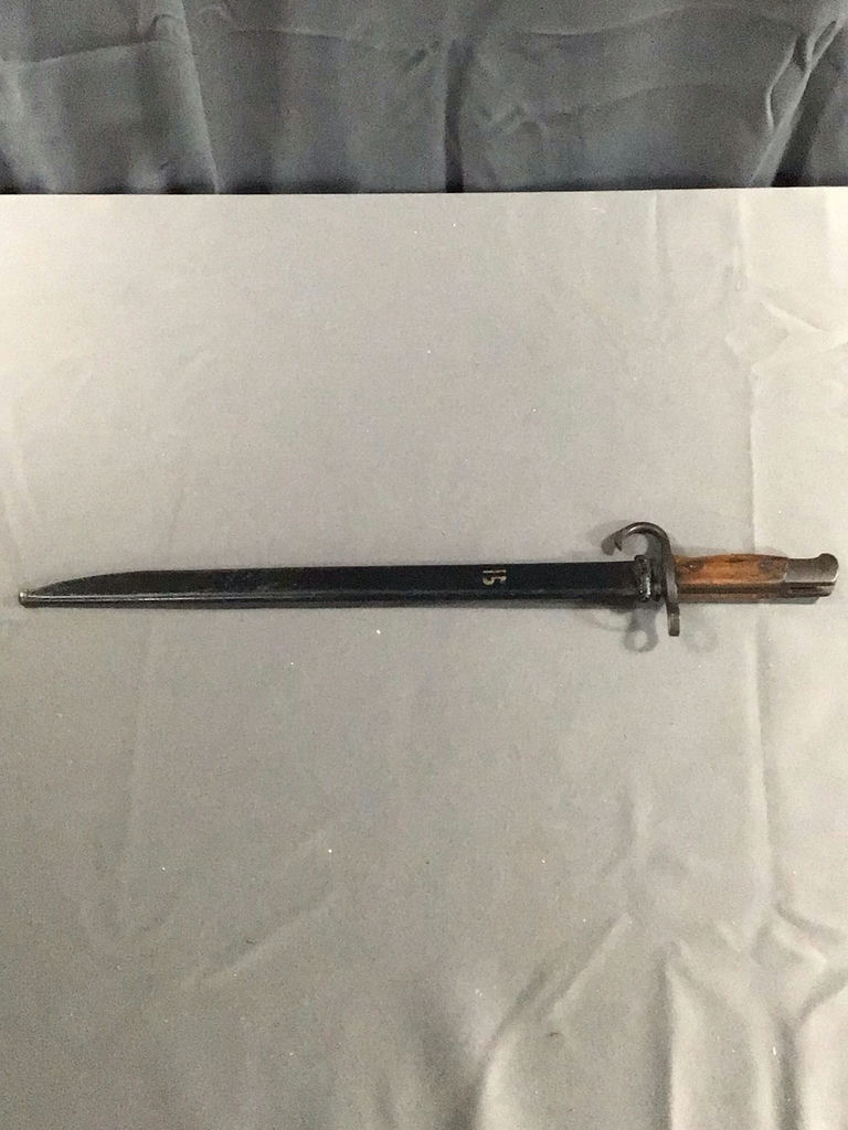 Japanese WWII Arisaka Rifle Bayonet - image 1 of 7
