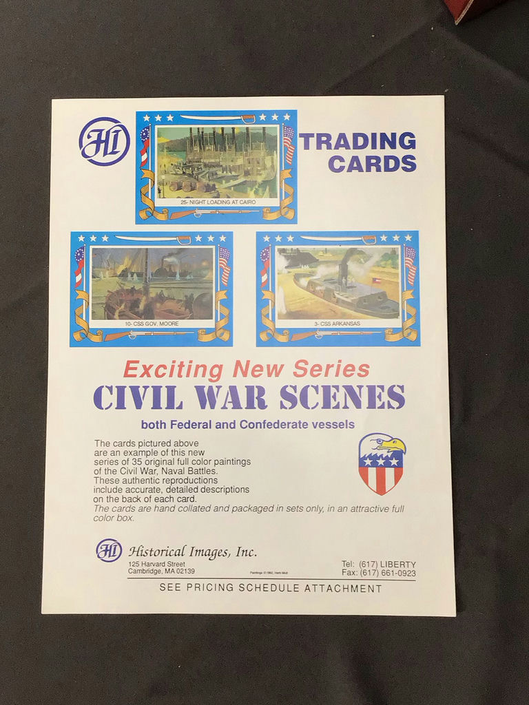 Civil War Naval Battles Trading Cards - image 6 of 8