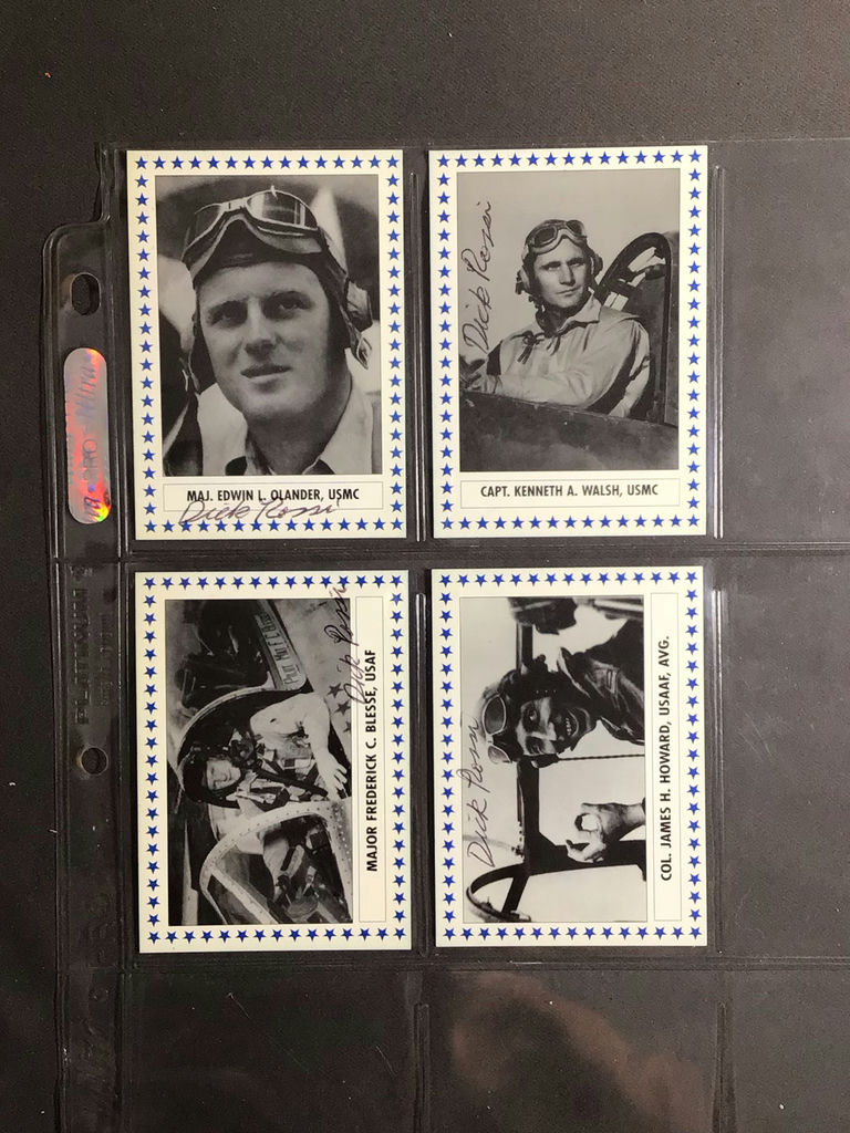 American Fighter Aces Trading Cards - Black & White Set - image 3 of 7