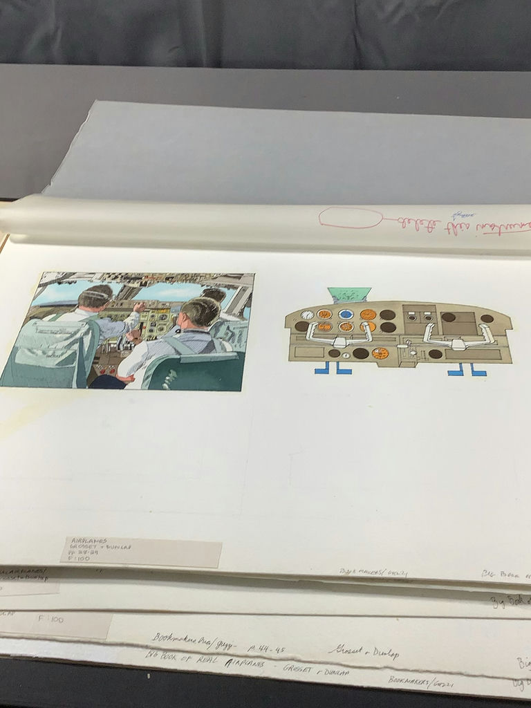 Watercolor Illustrations from Airplane Book - George Guzzi - image 15 of 23
