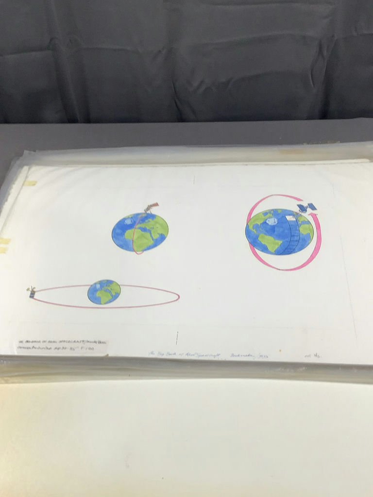Watercolor Illustrations from Spacecraft Book - George Guzzi - image 15 of 23