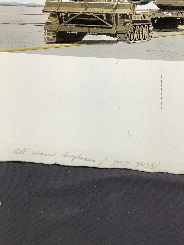 Unframed Airplane Illustrations - George Guzzi - image 7 of 25