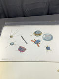 Watercolor Illustrations from Spacecraft Book - George Guzzi - thumbnail 21 of 23
