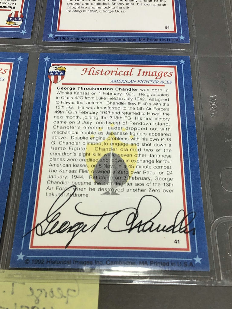 WWII Aces - U.S. Air Force Memorabilia - image 14 of 34