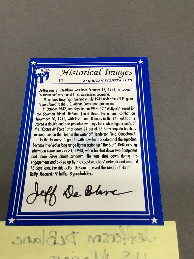 WWII Aces - U.S. Marines Memorabilia - image 6 of 6